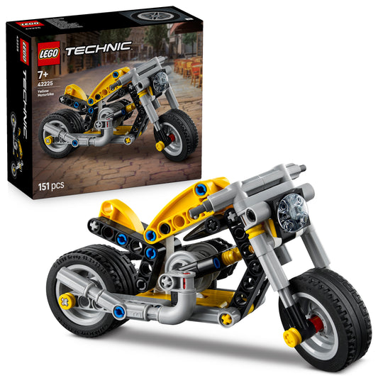 LEGO Technic: Yellow Motorcycle (42225)