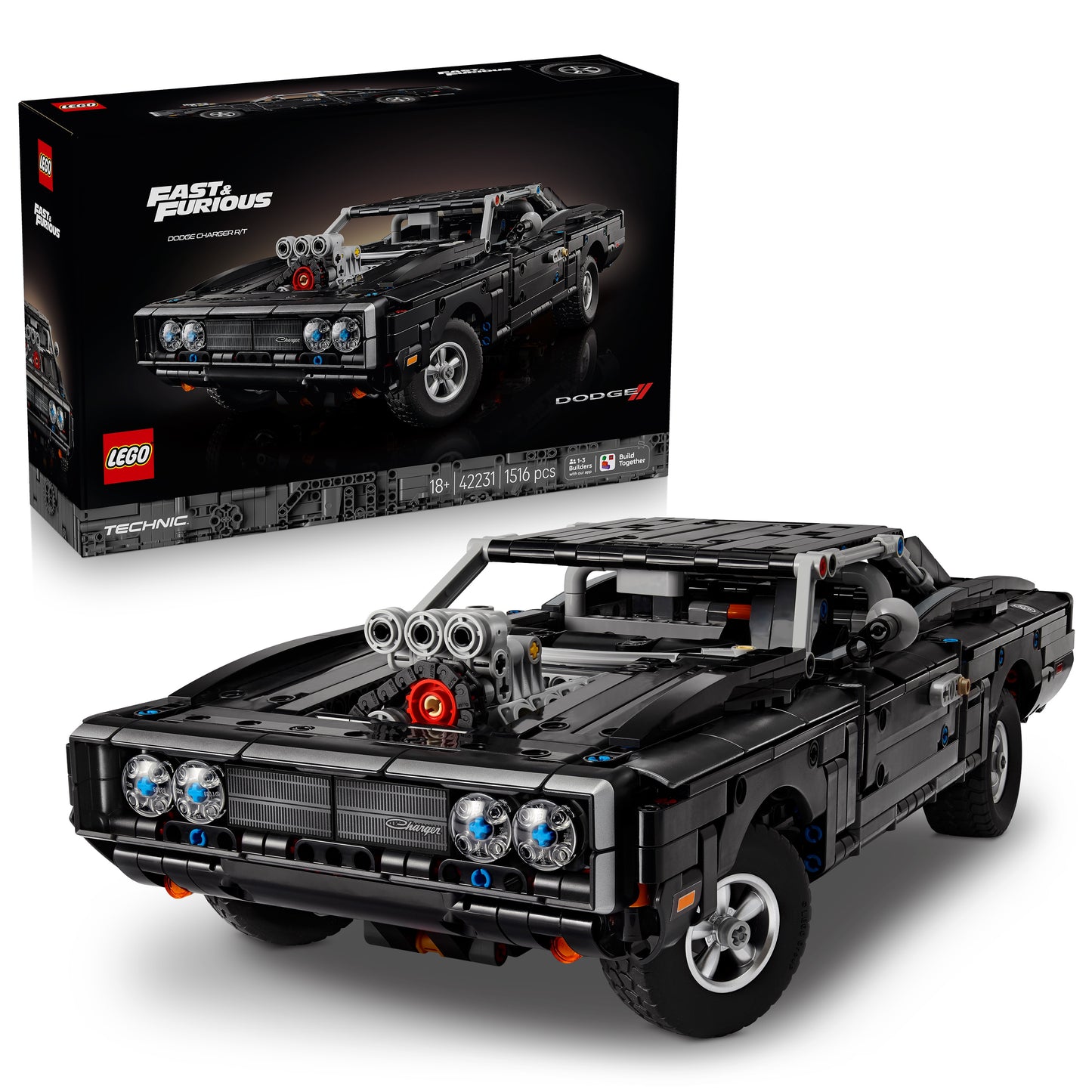 LEGO Technic: Fast and Furious Dodge Charger R/T Car (42231)