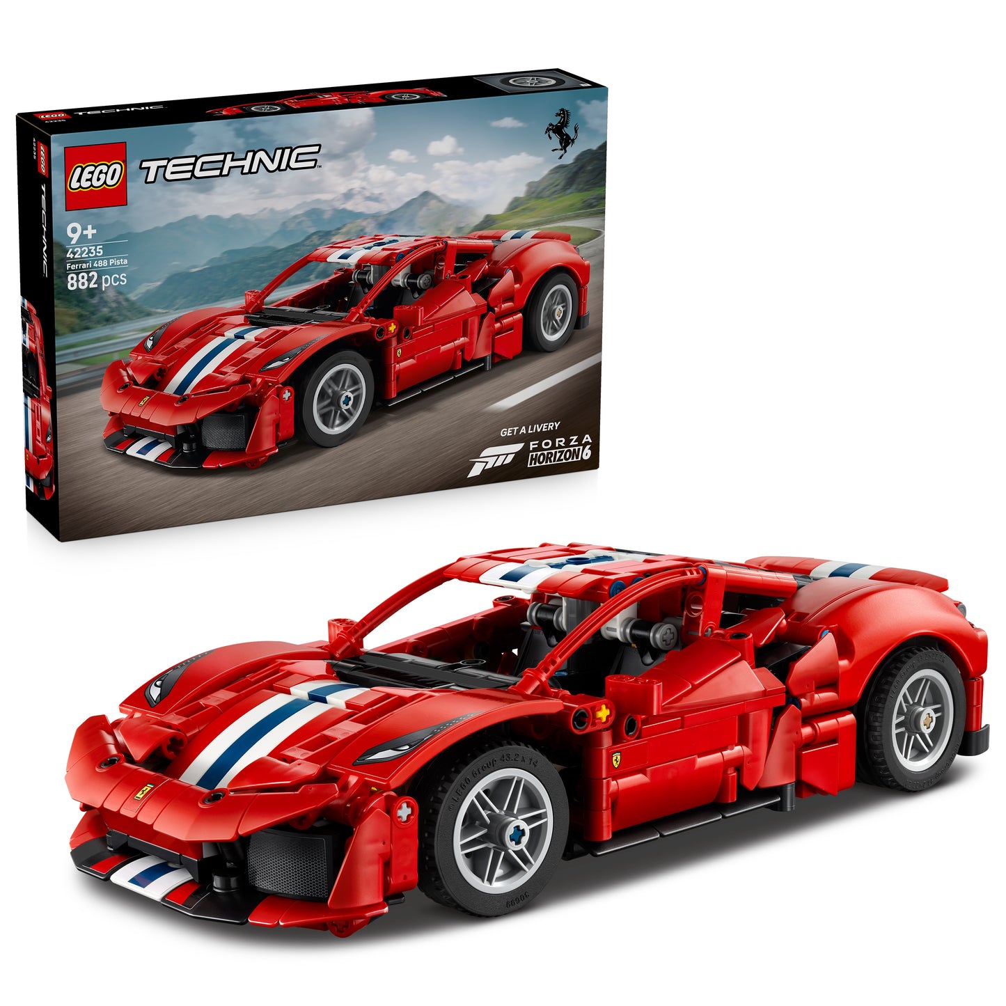 LEGO Technic: Ferrari 488 Pista Car (42235)