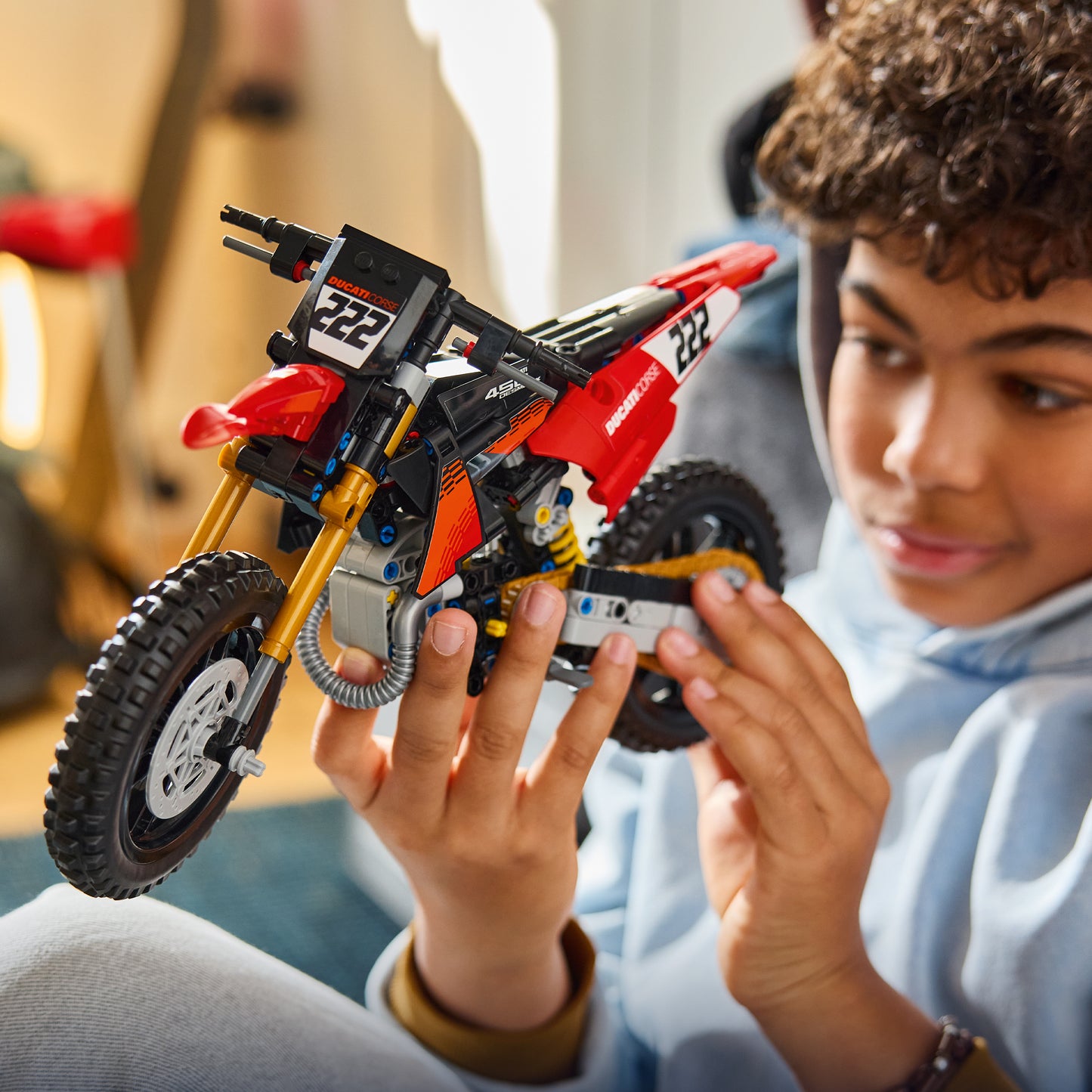 LEGO Technic: Ducati Desmo450 MX Factory Motorcycle (42238)