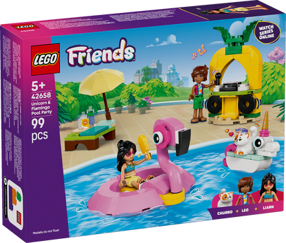 LEGO Friends: Unicorn & Flamingo Pool Party (42658)