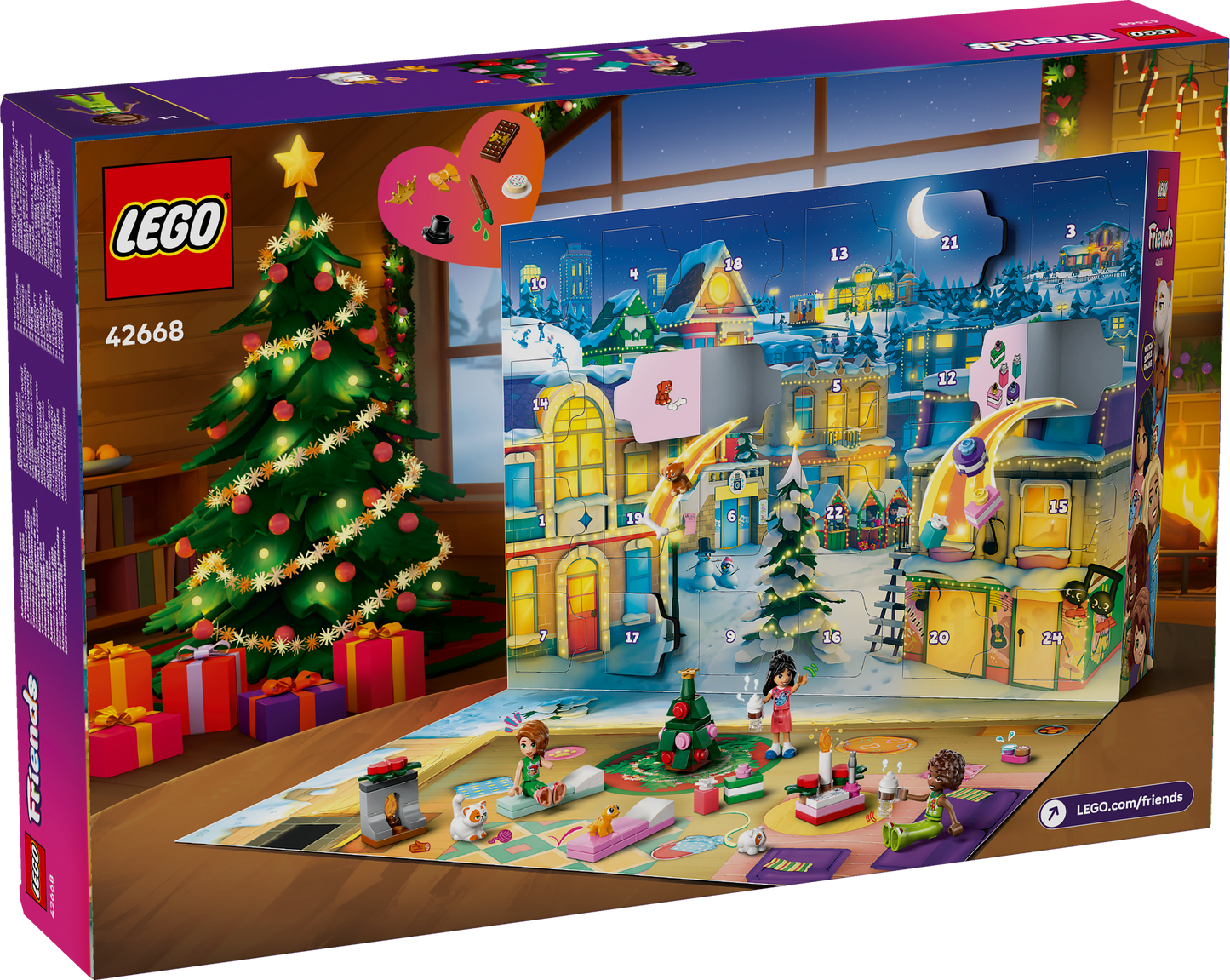 LEGO Friends: Advent Calendar 2025 (42668)
