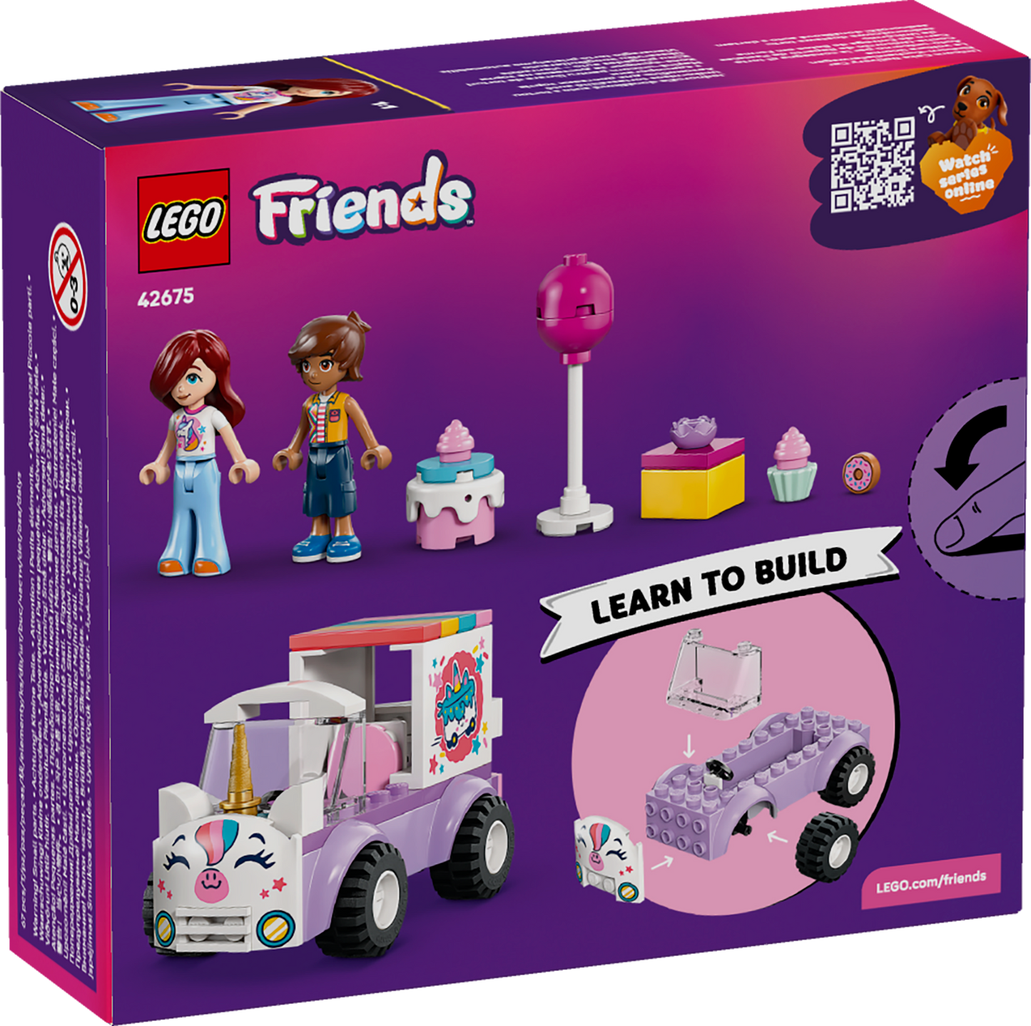 LEGO Friends: Unicorn Cake Delivery Car (42675)