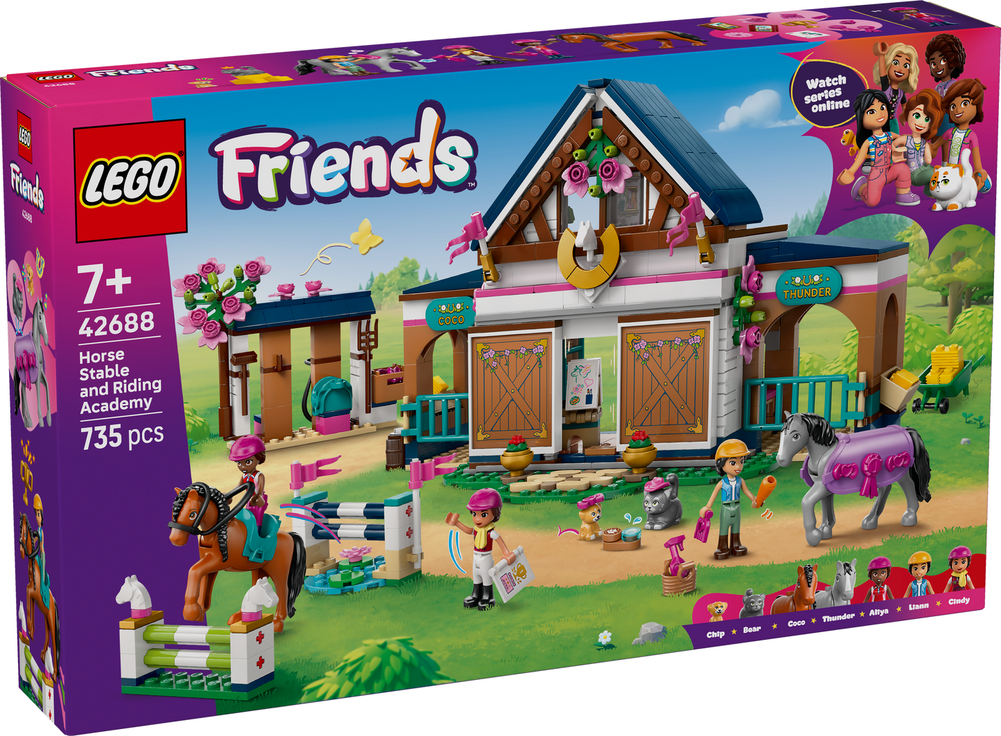 LEGO Friends: Horse Stable and Riding Academy (42688)