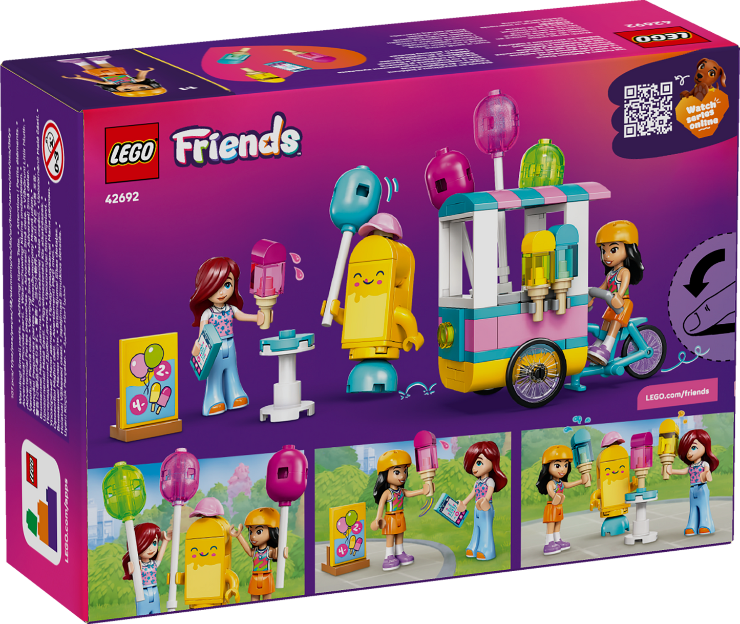 LEGO Friends: Ice Cream and Balloon Stand (42692)
