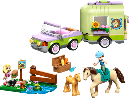 LEGO Friends: Horse and Baby Foal Trailer (42695)