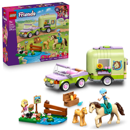 LEGO Friends: Horse and Baby Foal Trailer (42695)