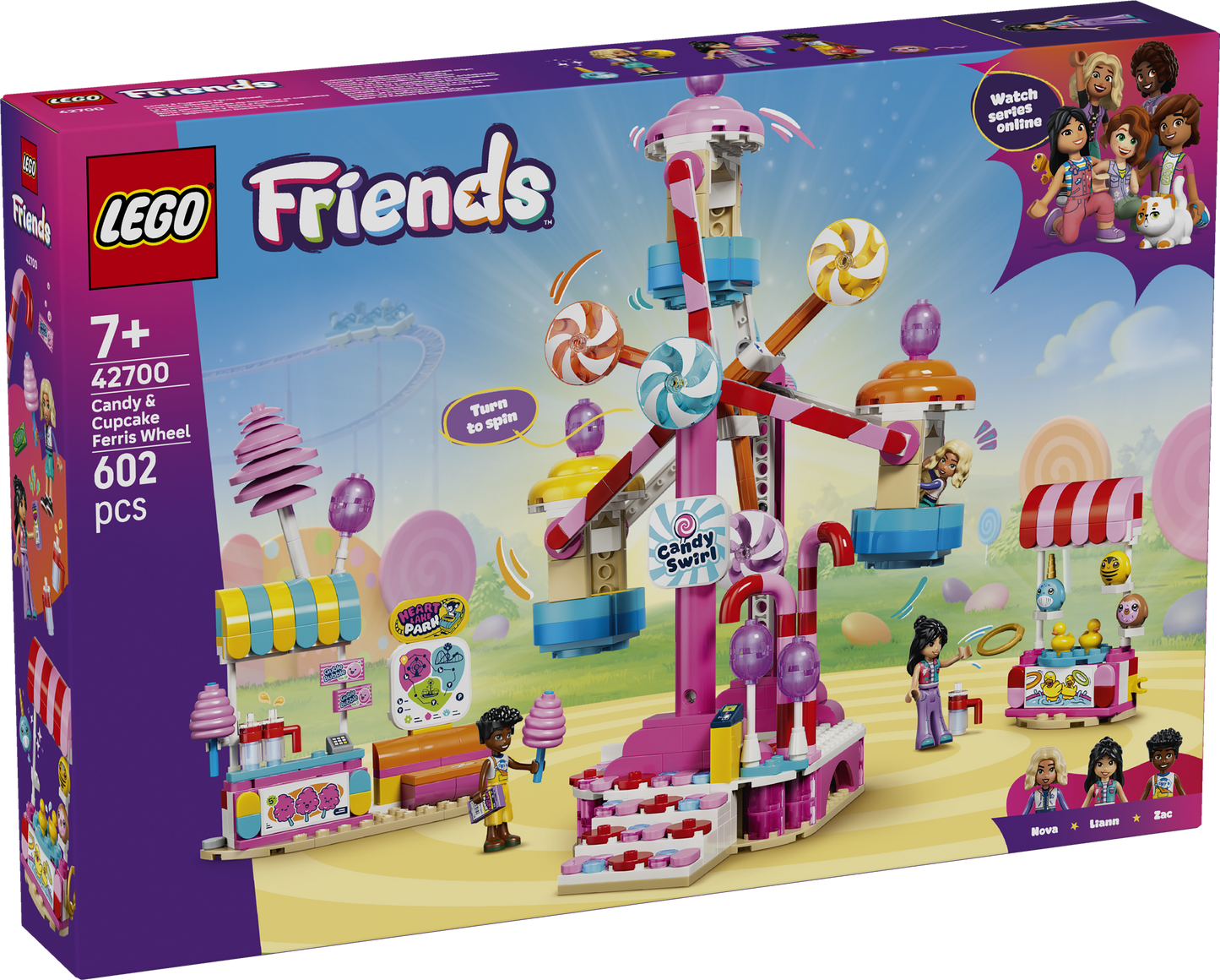 LEGO Friends: Candy & Cupcake Ferris Wheel (42700)
