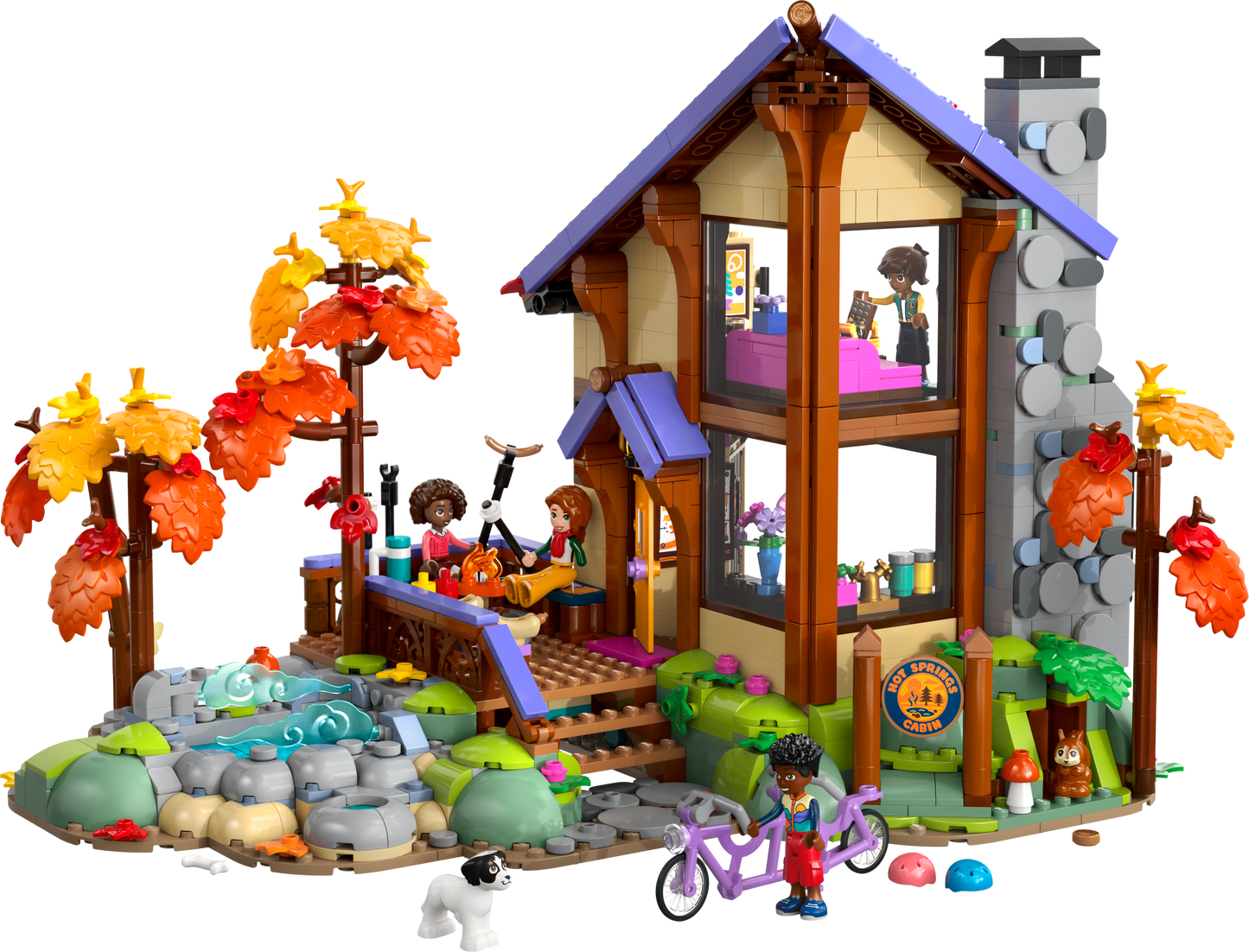 LEGO Friends: Cozy Fall Forest Cabin (42705)