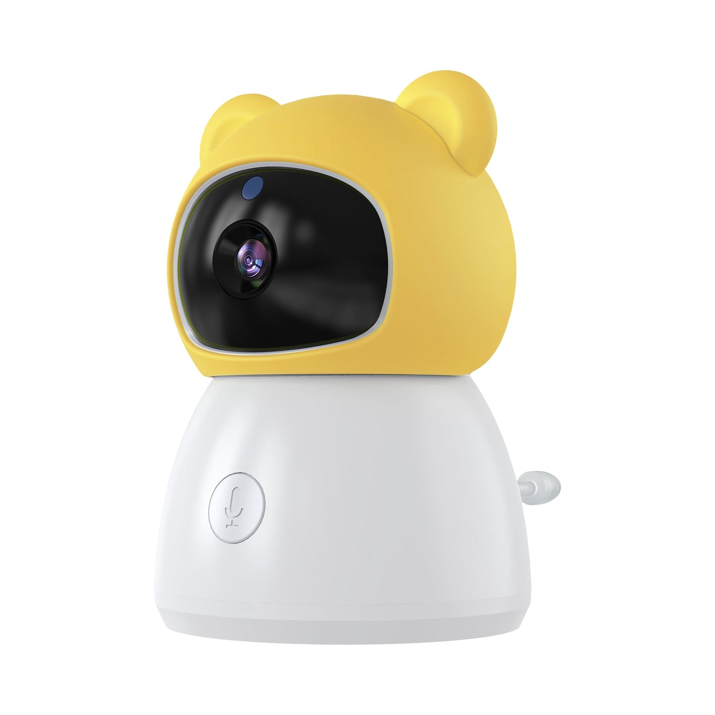 Dual Mode 5″ Baby Monitor with Night Vision & Motion Detection – Yellow