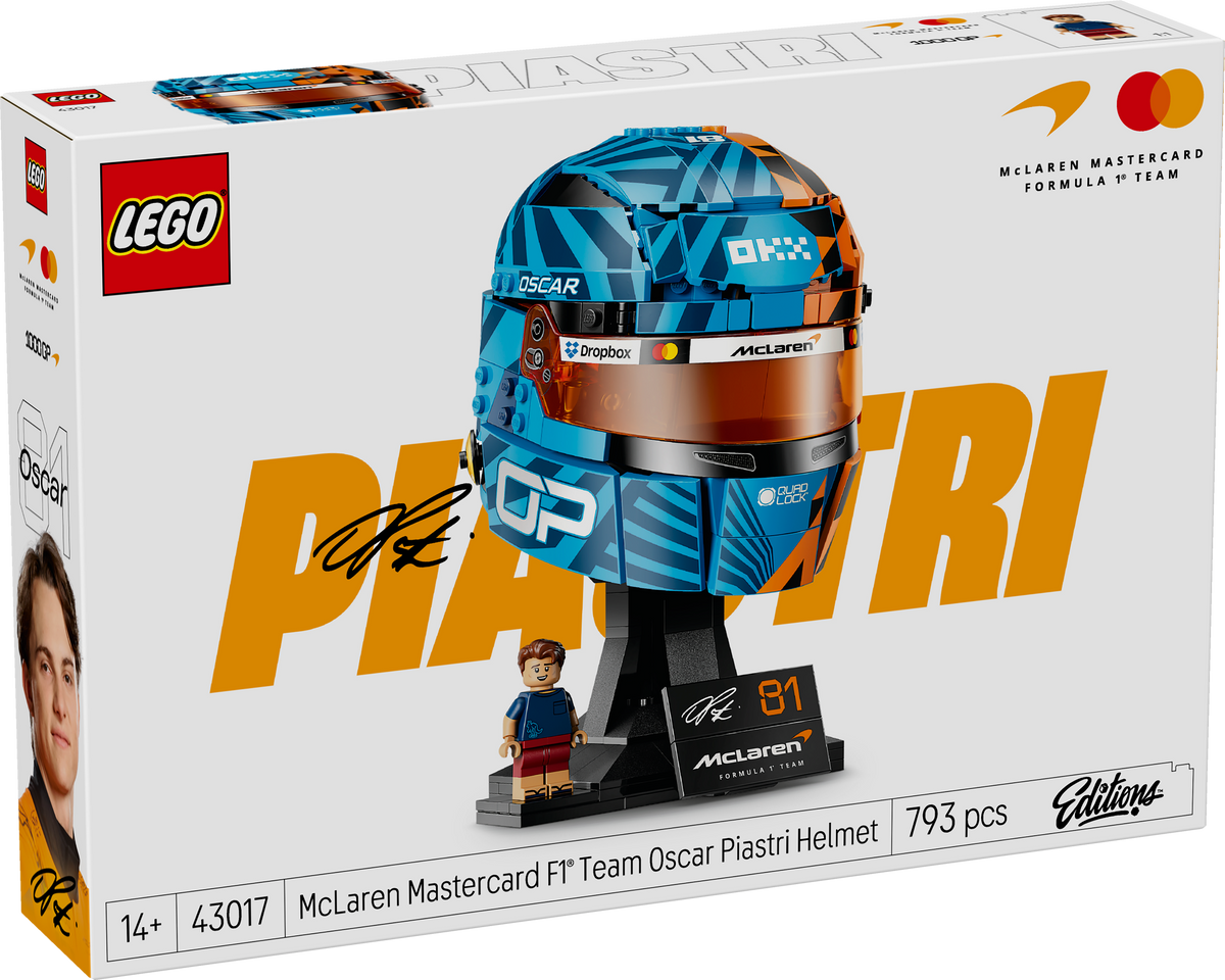 LEGO Editions: McLaren Mastercard F1 Team Oscar Piastri Helmet (43017)