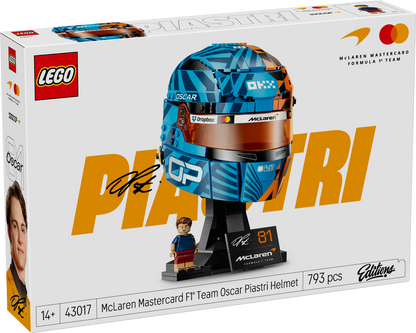 LEGO Editions: McLaren Mastercard F1 Team Oscar Piastri Helmet (43017)