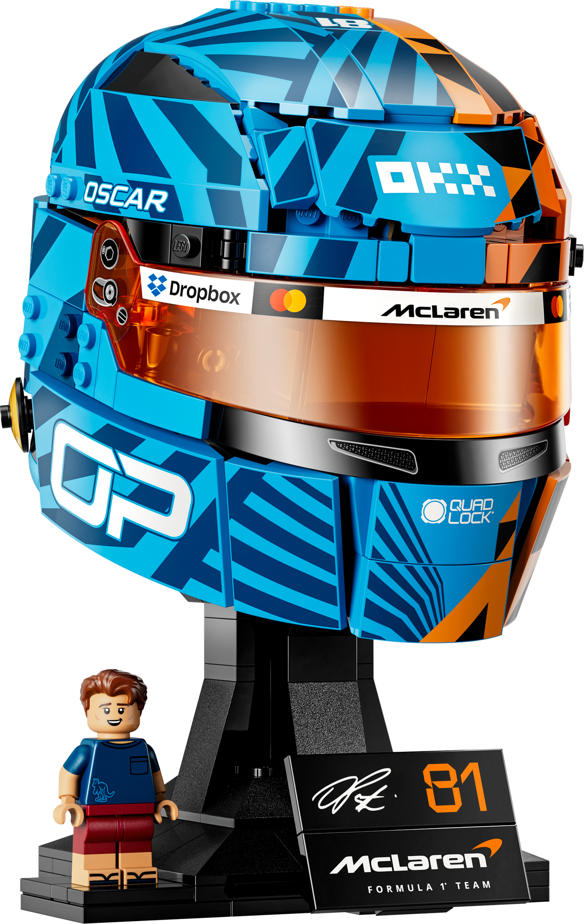 LEGO Editions: McLaren Mastercard F1 Team Oscar Piastri Helmet (43017)