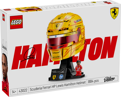 LEGO Editions: Scuderia Ferrari HP Lewis Hamilton Helmet (43022)