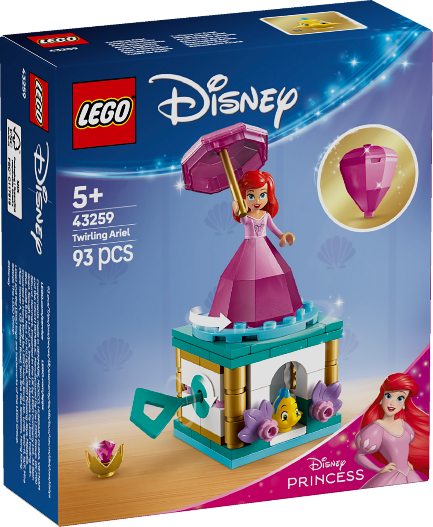 LEGO Disney: Princess Twirling Ariel (43259)