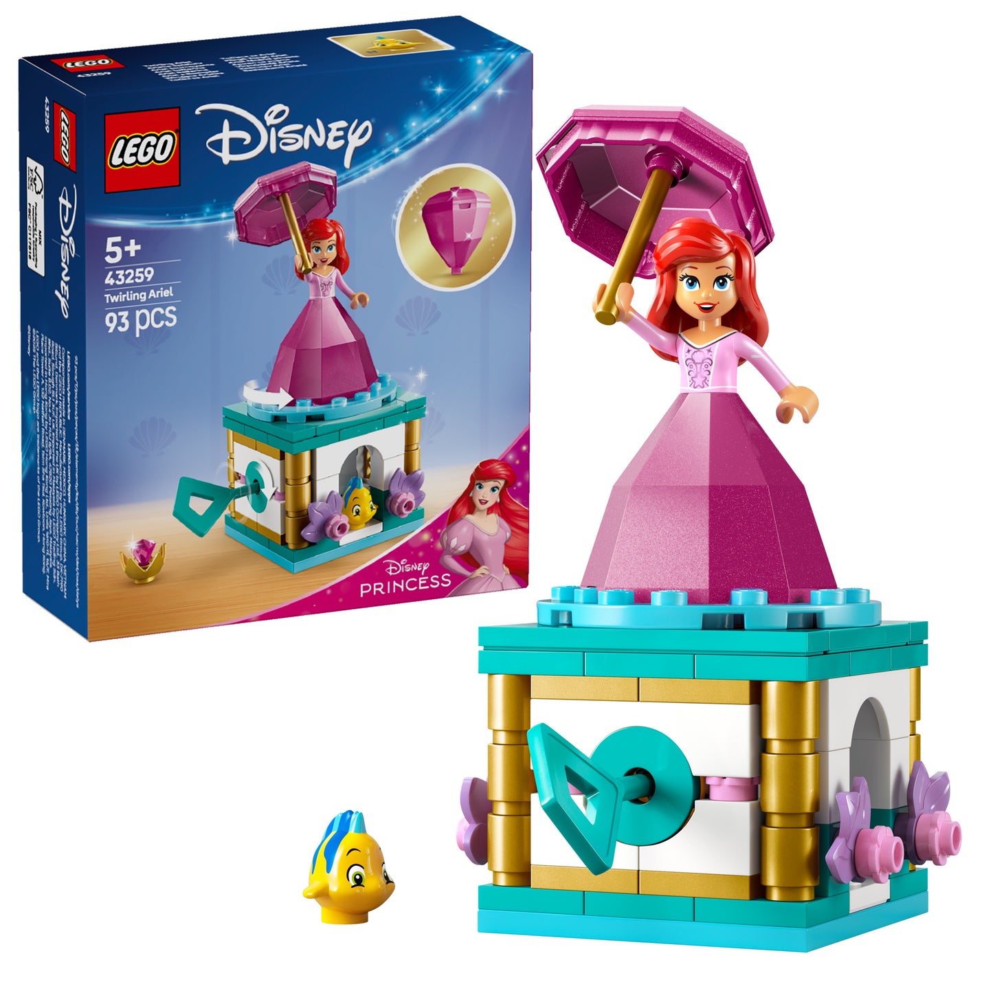 LEGO Disney: Princess Twirling Ariel (43259)