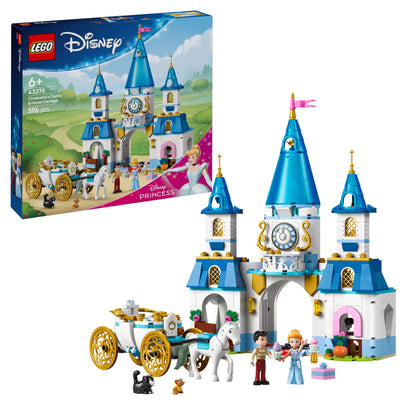 LEGO Disney: Princess Cinderellas Castle & Horse Carriage (43275)
