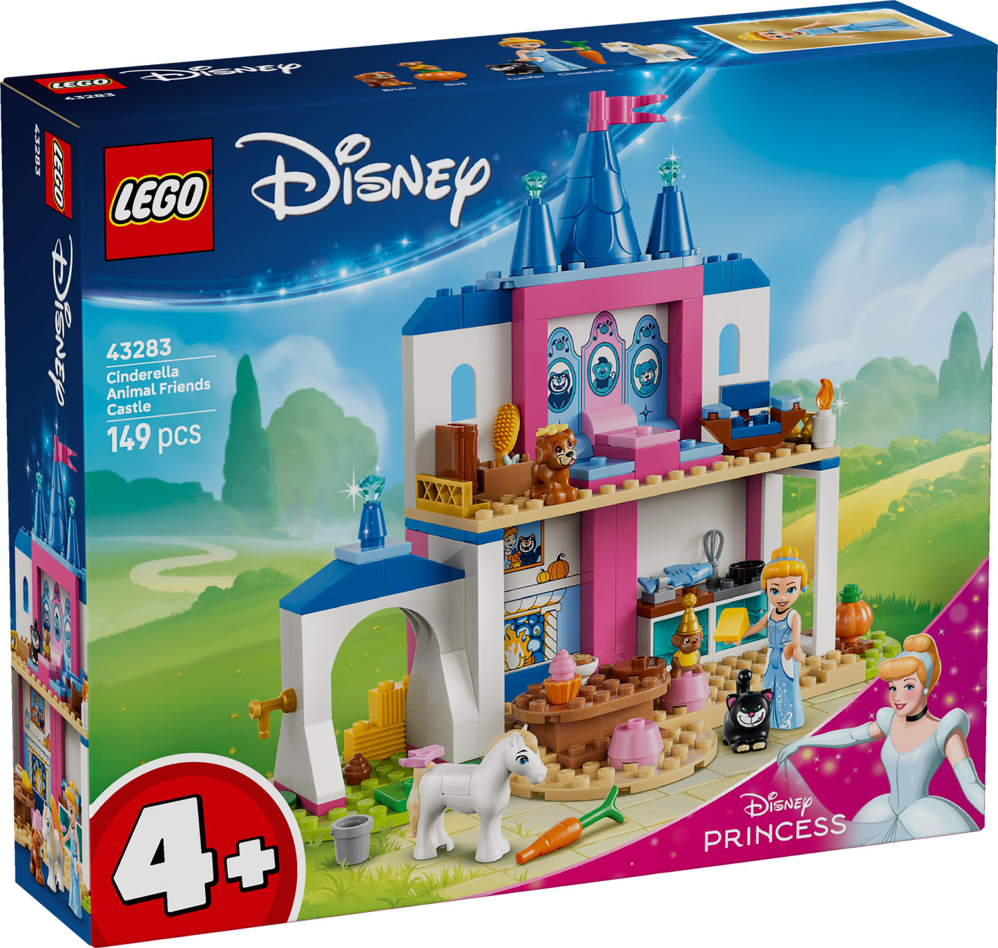 LEGO Disney: Princess Cinderella Animal Friends Castle (43283)