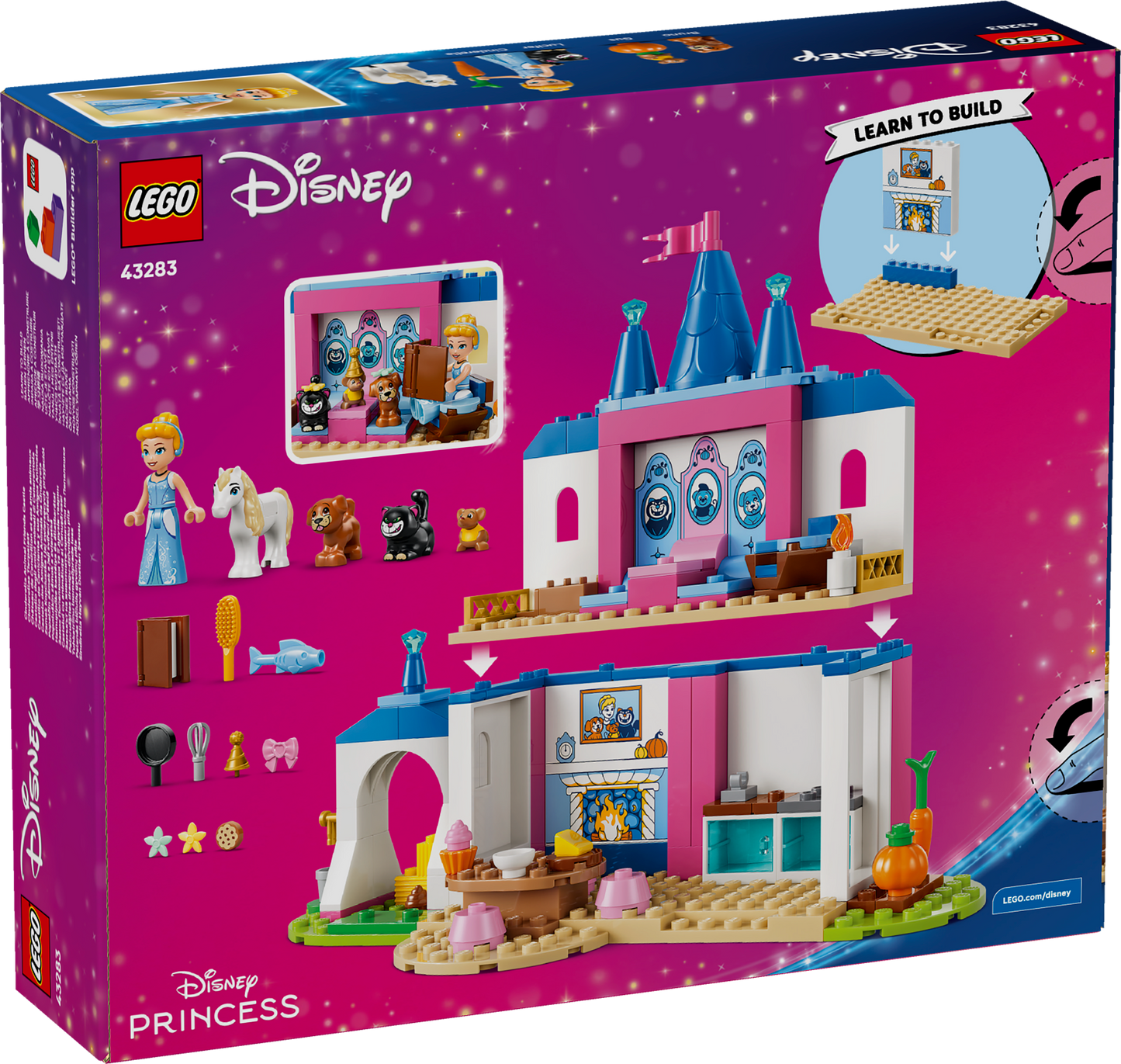 LEGO Disney: Princess Cinderella Animal Friends Castle (43283)