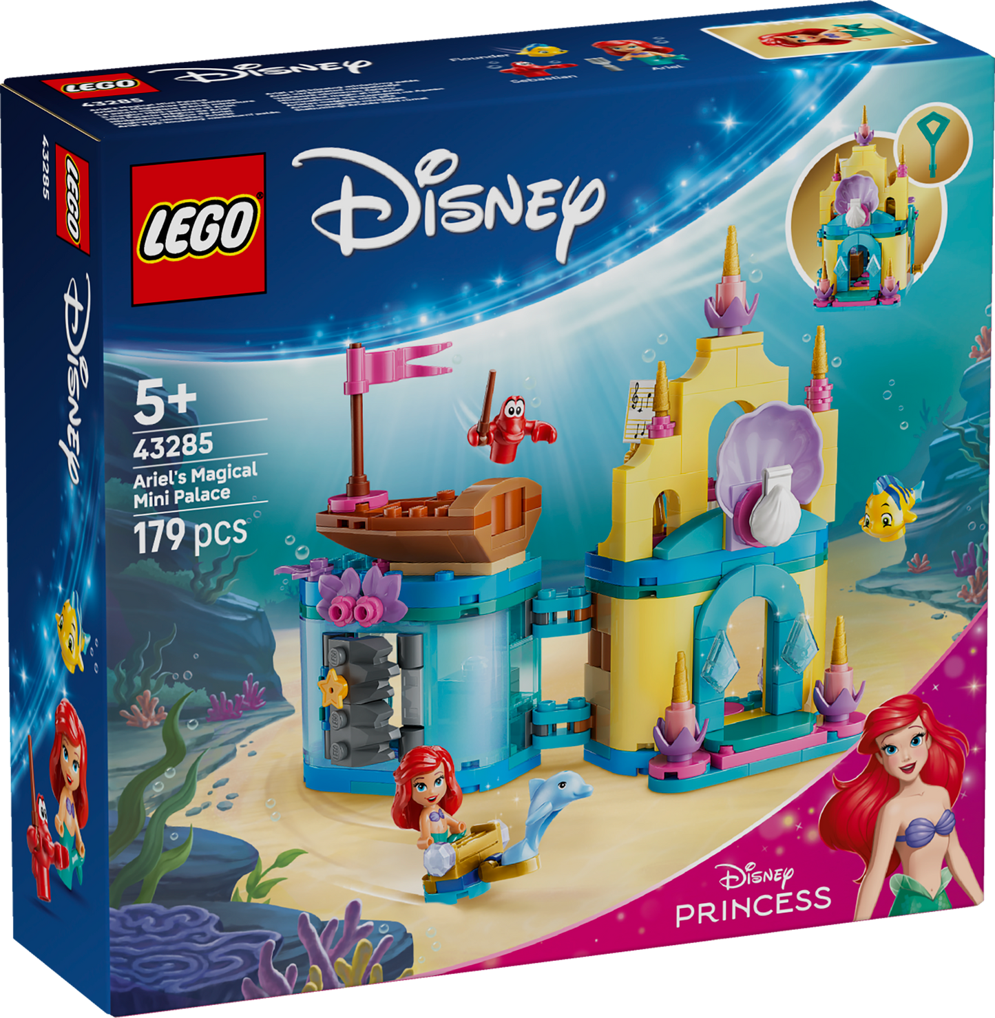 LEGO Disney: Princess Ariels Magical Mini Palace (43285)