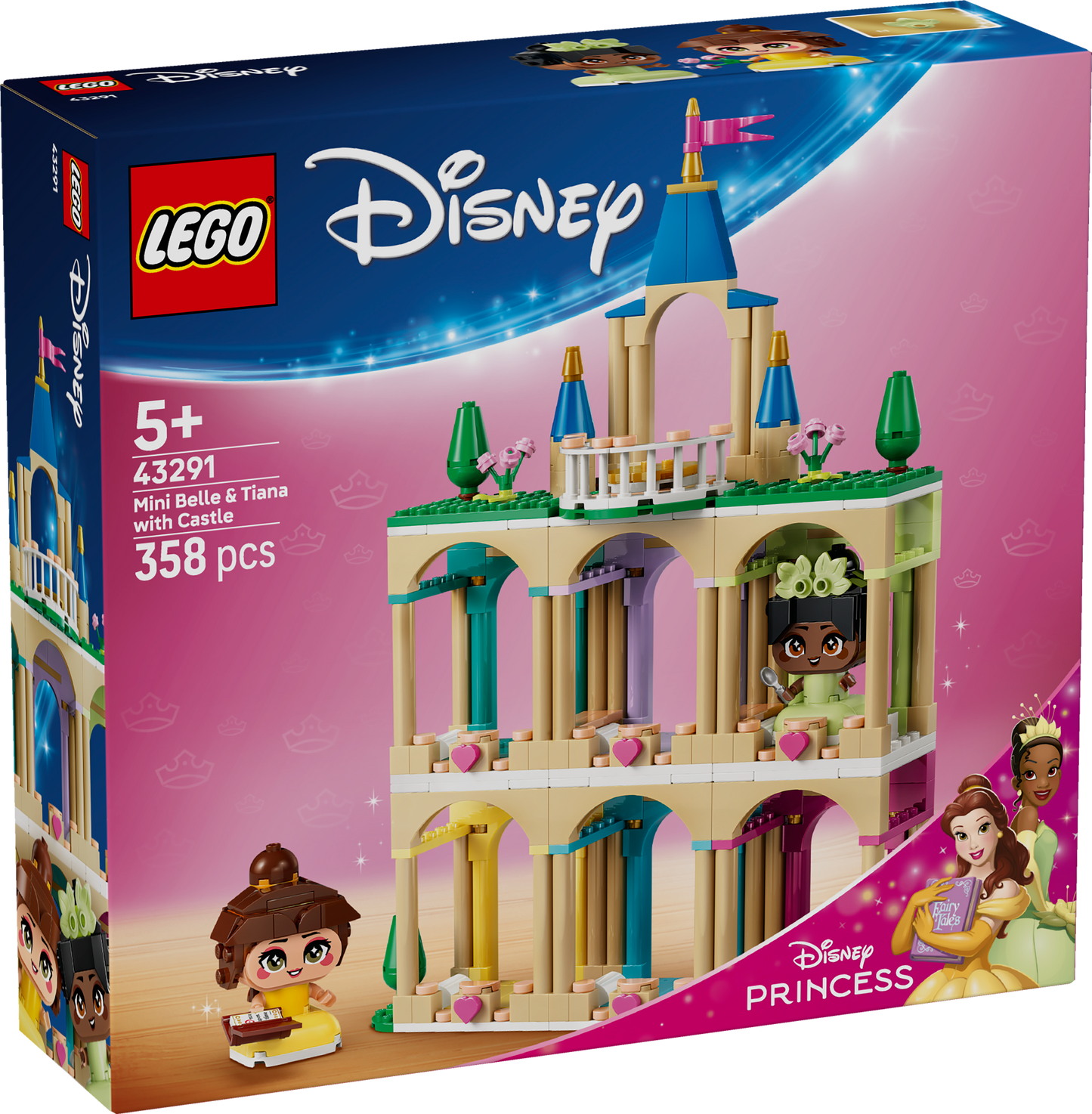 LEGO Disney Princess: Mini Belle & Tiana with Castle (43291)