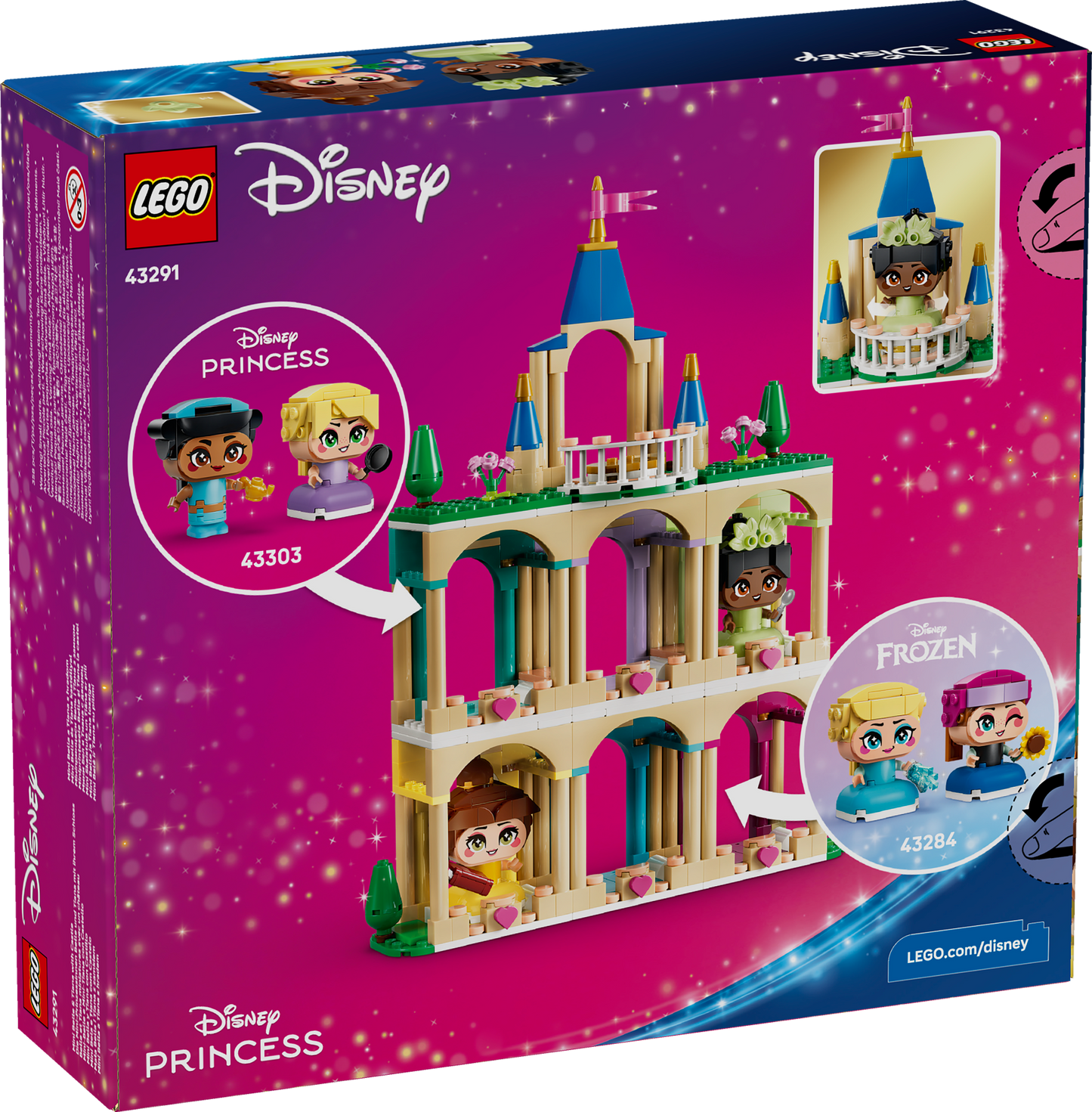 LEGO Disney Princess: Mini Belle & Tiana with Castle (43291)