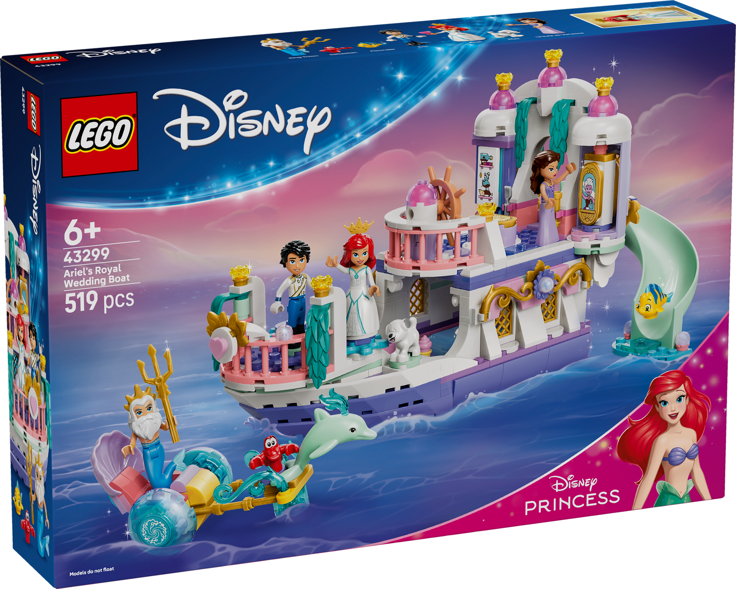 LEGO Disney: Princess Ariels Royal Wedding Boat (43299)