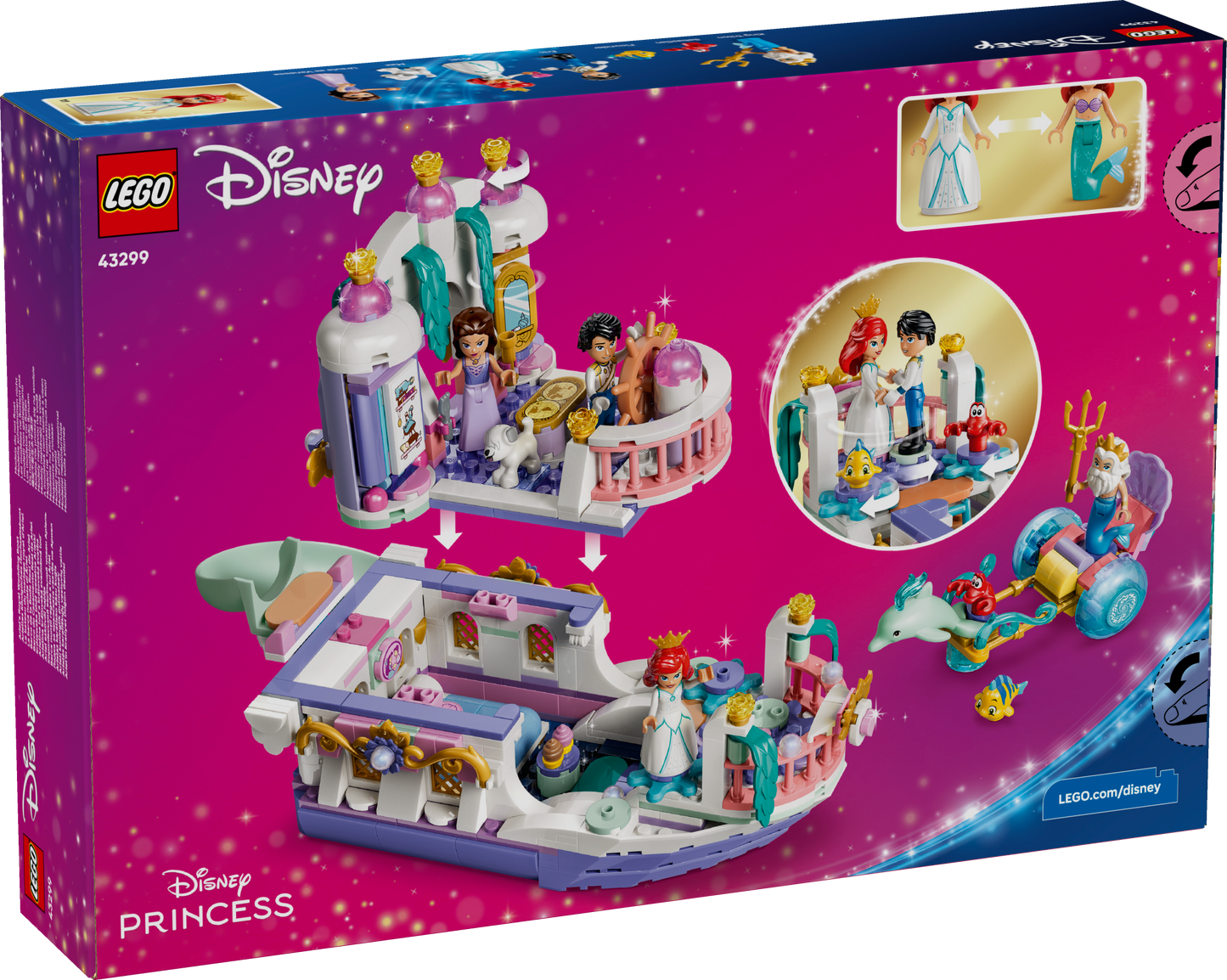 LEGO Disney: Princess Ariels Royal Wedding Boat (43299)
