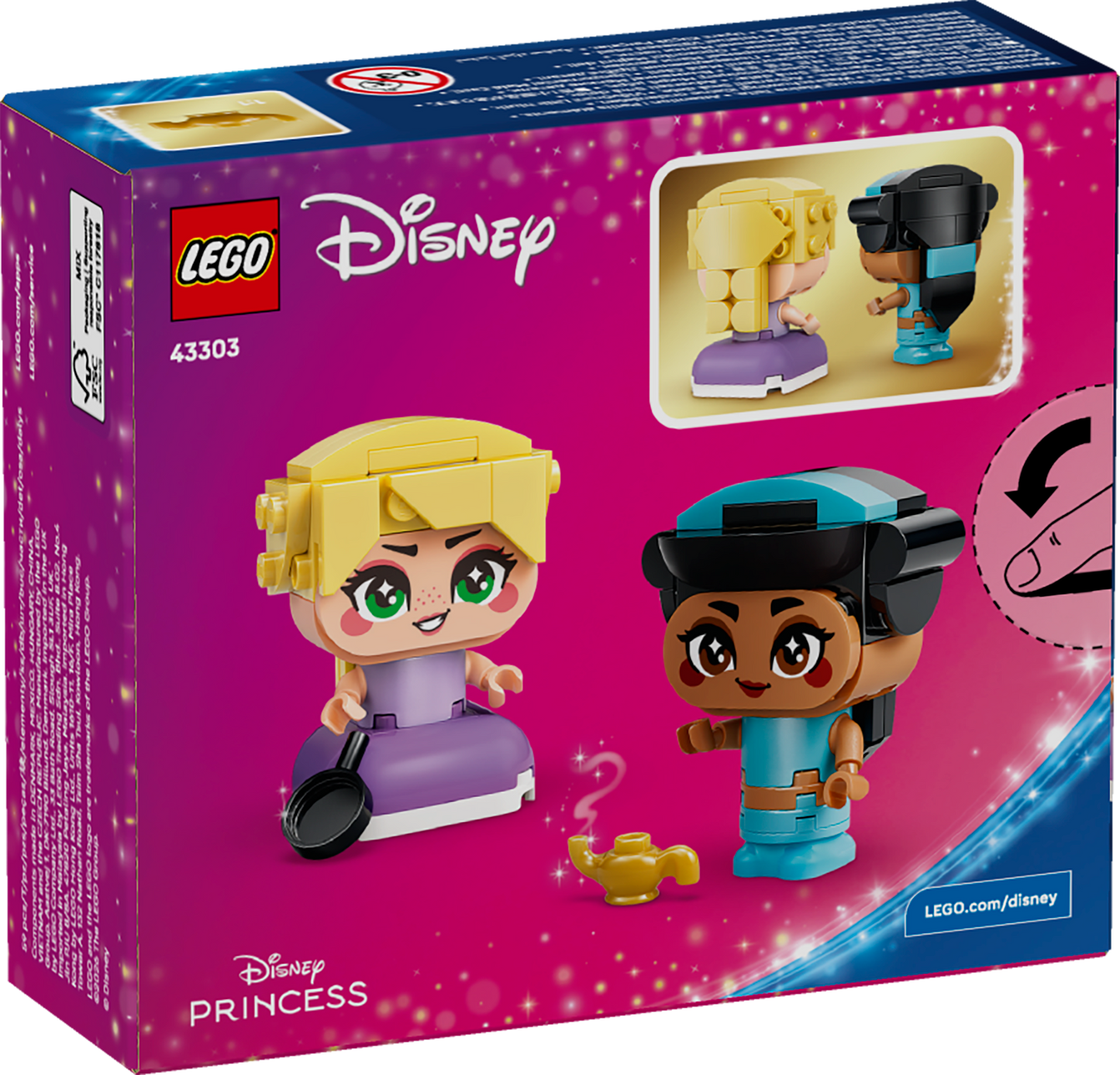 LEGO Disney Princess: Mini Jasmine & Rapunzel (43303)