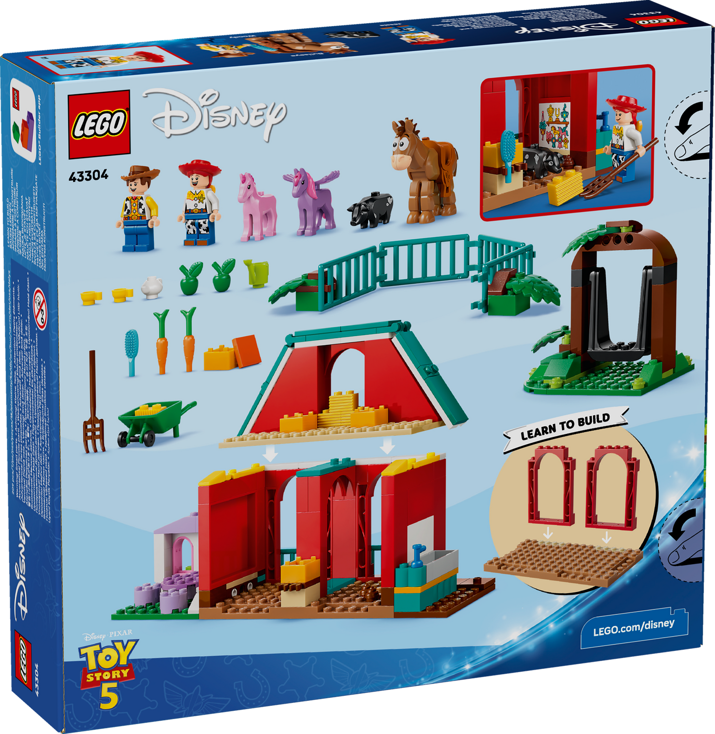 LEGO Disney and Pixar: Toy Story 5 Blazes Horse Ranch (43304)