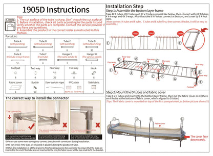 Clothes Wardrobe Organiser