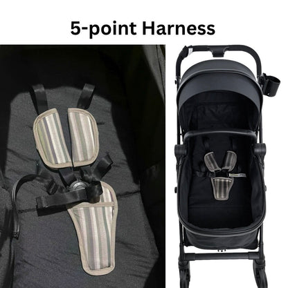 Preorder - 4in1 Crown Z Premium Stroller + Bassinet + Cloud i-Size Capsule Car Seat + Isofix Base with Leg Support Travel System