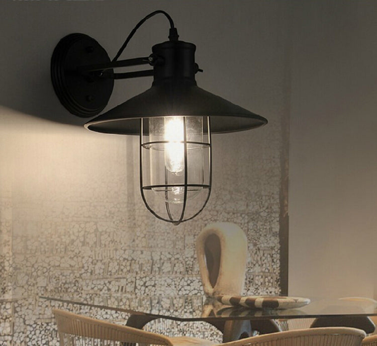 Indoor Wall Lamp Vintage Lighting Kitchen Light Black Wall Sconce - salelink.co.nz