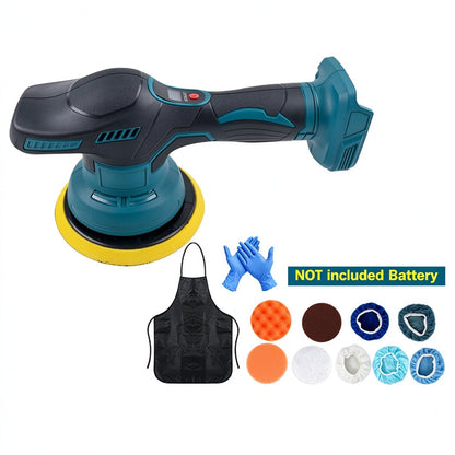 18V Cordless Rotary Polisher Buffer Sander Fits Makita Battery(No Battery)