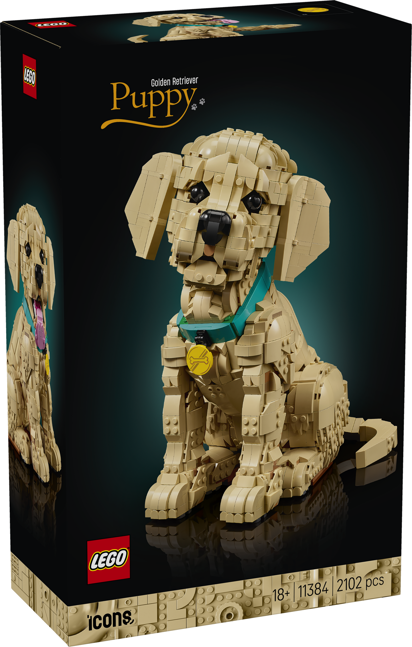 LEGO Icons: Golden Retriever Puppy (11384)