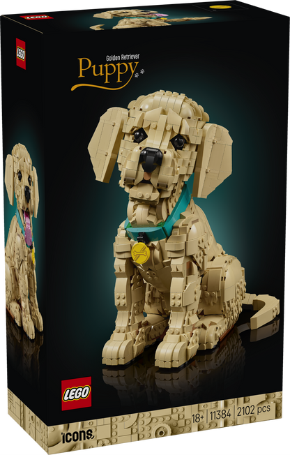 LEGO Icons: Golden Retriever Puppy (11384)