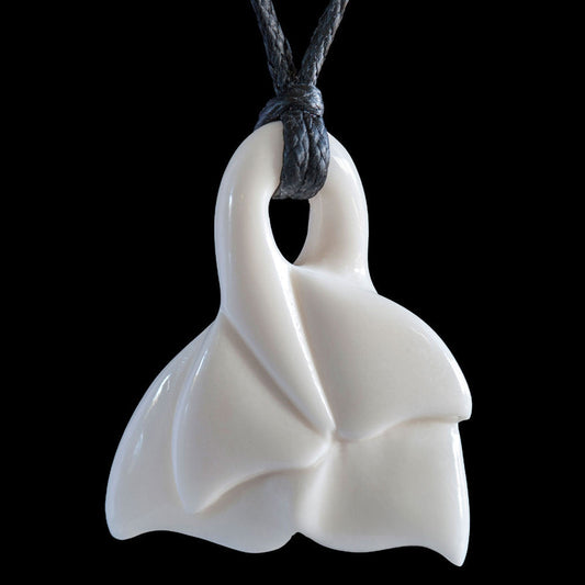 Whale Tails Small 30 mm Long (1.2") Pendant