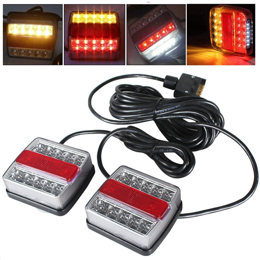 Magnetic LED Trailer Towing Light Kit