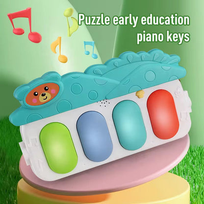 Baby Dino Play Gym & Kick Piano Mat – Multi-Functional Activity Center