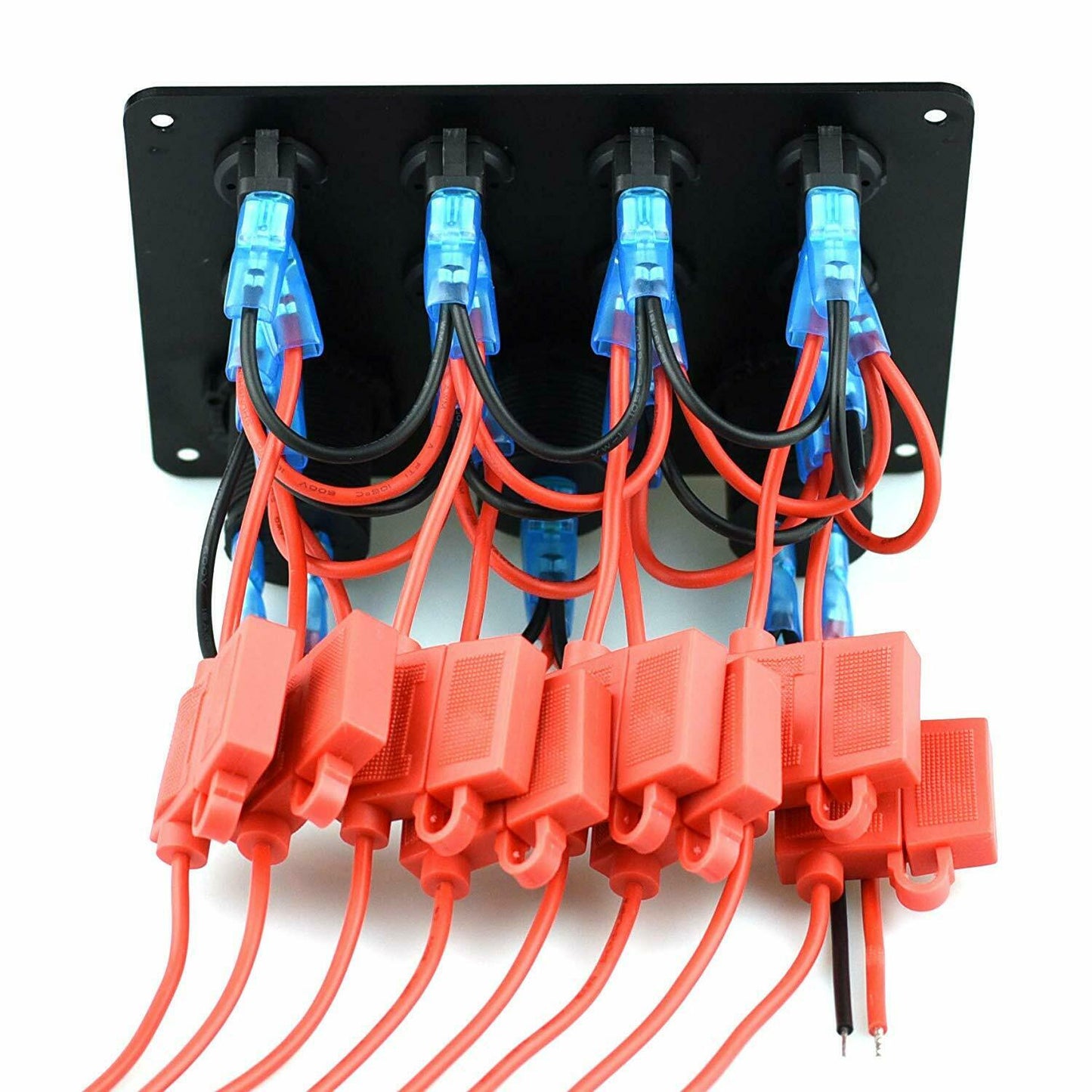 8 Gang Car Auto LED Rocker Switch Panel