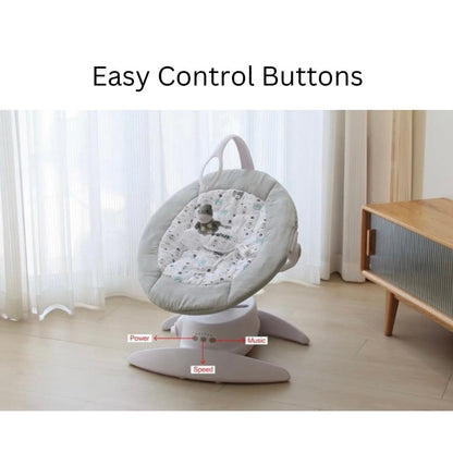 The Orbit 3D Advanced Baby Swing Rocker Soother Seat- Khaki