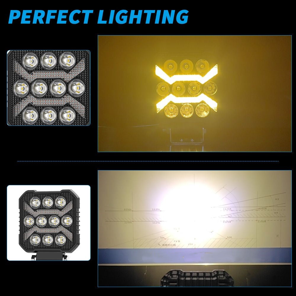 4inch LED Work Light with Daytime Running Light