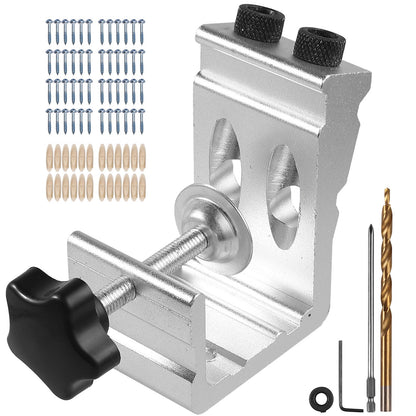 78pcs Woodworking Dowel Jig Kit - salelink.co.nz