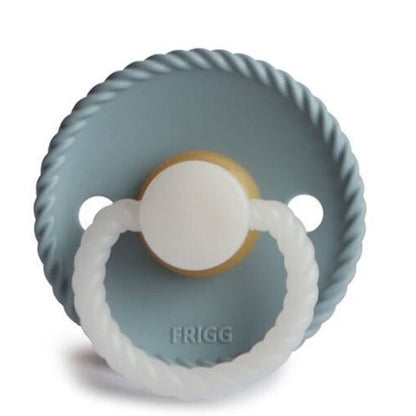 Frigg - Latex Rope Pacifier Twin Pack | Glow in The Dark