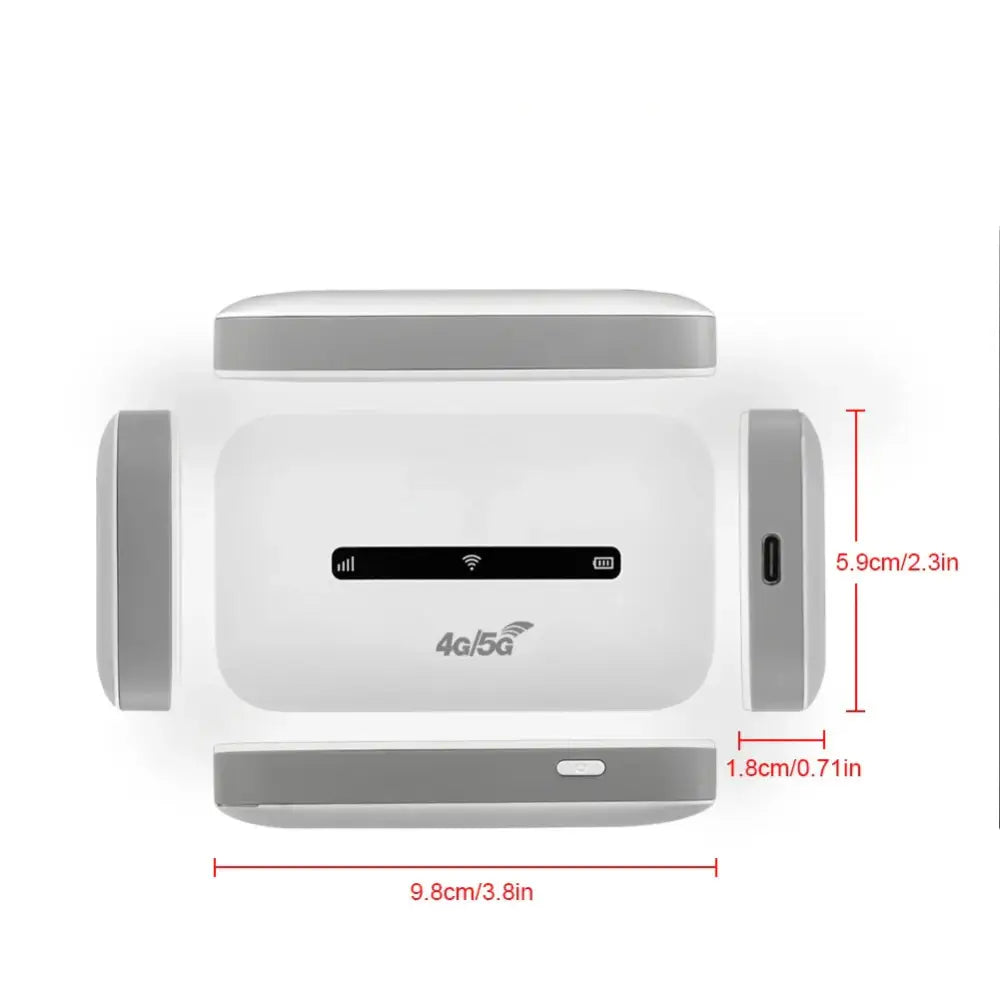 4G / 5G LTE Portable WiFi Router with SIM Slot