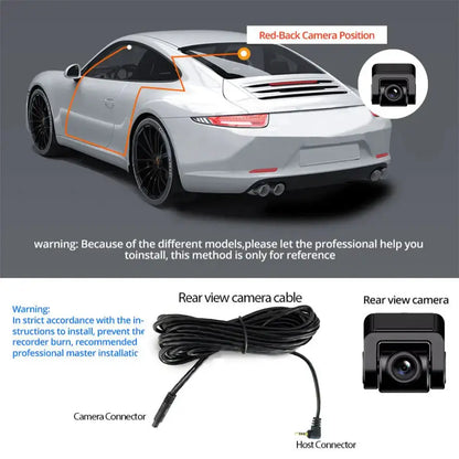 4K UHD Dash Cam with WiFi & GPS (different sizes and models available)