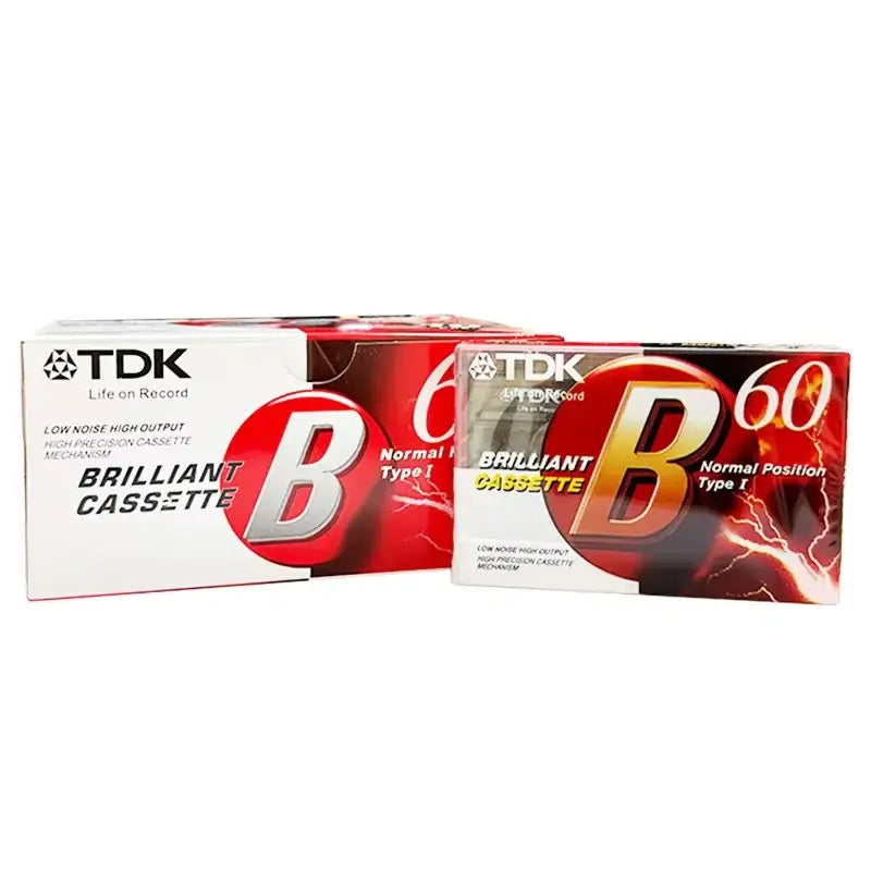 60 Minute Blank Cassette Tapes for Audio Recording (5PCS)