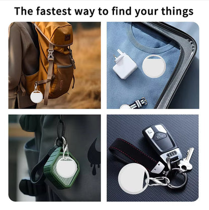 Mini GPS Tracker Air Tag Find My Compatible Smart Key Locator