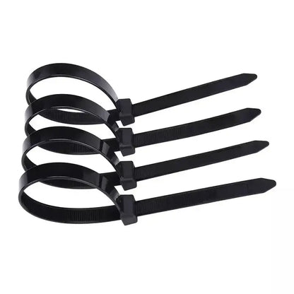 500/1000PCS Self-Locking Black Nylon Cable Ties