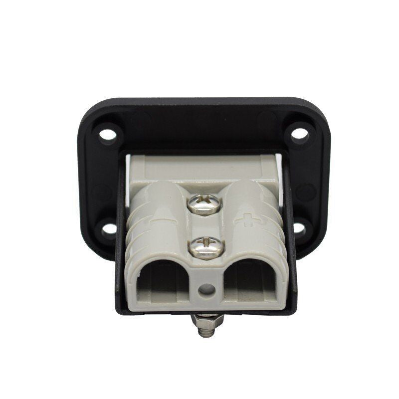 Flush Mount 50 Amp Anderson Plug Mounting Bracket Panel Cover for Caravan - salelink.co.nz